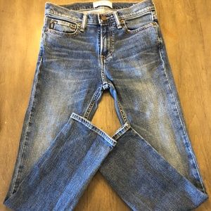 Boys Distressed Denim Skinny Jeans